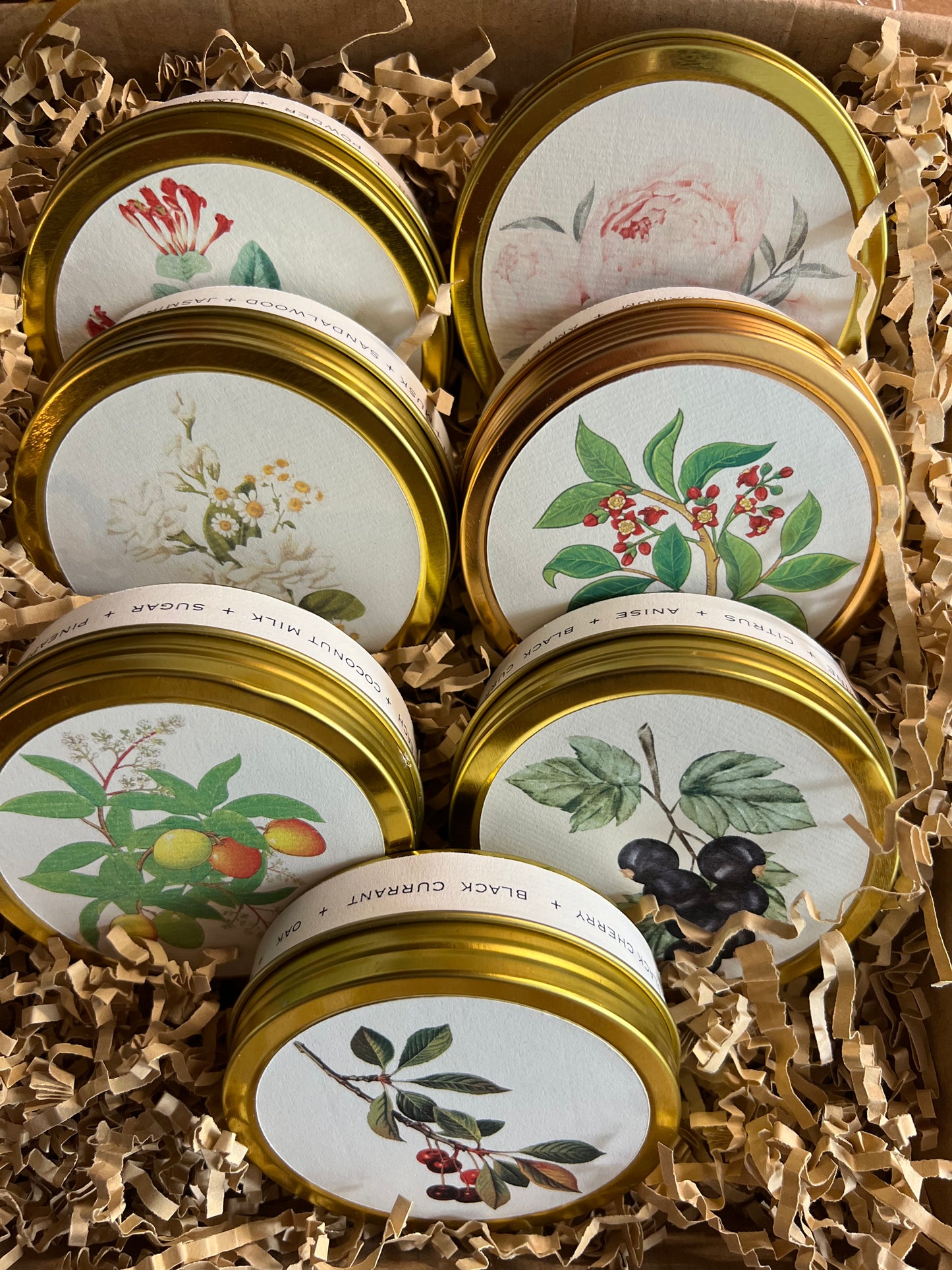 Gold Travel Tins - 3 oz