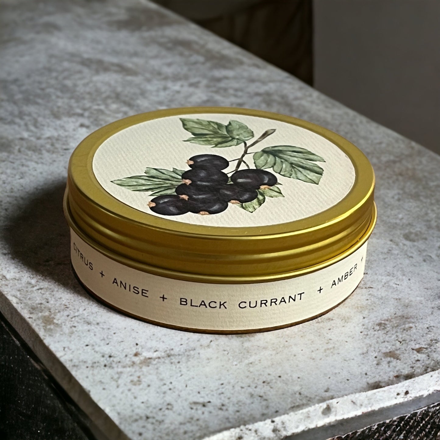 Gold Travel Tins - 3 oz