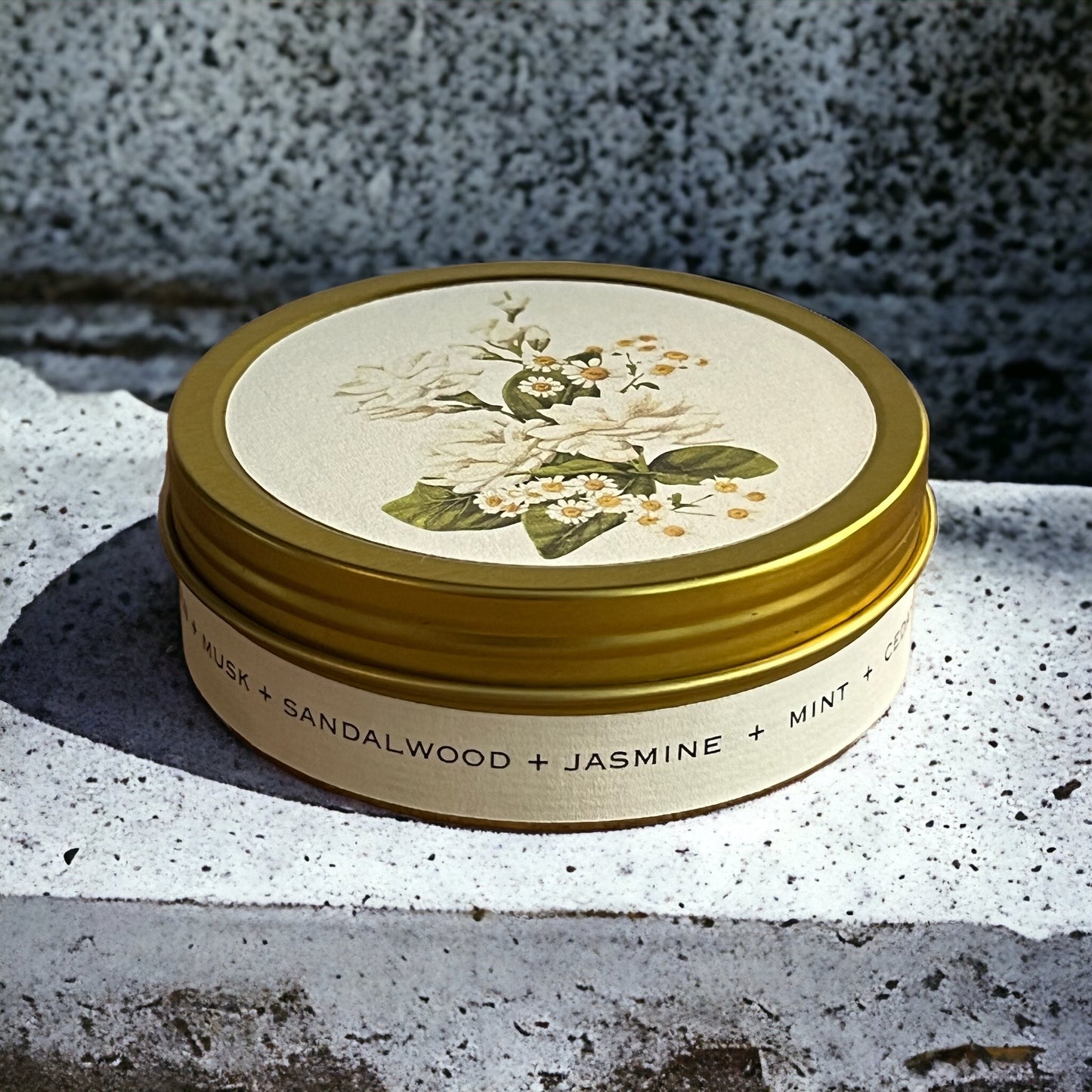Gold Travel Tins - 3 oz