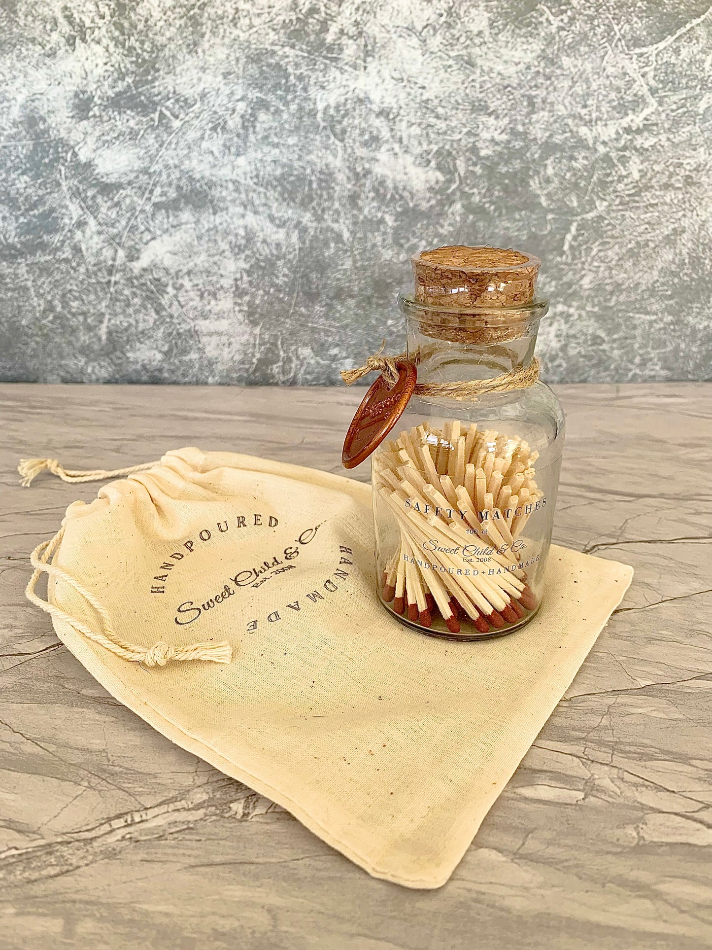 Safety Matches in Apothecary Jar
