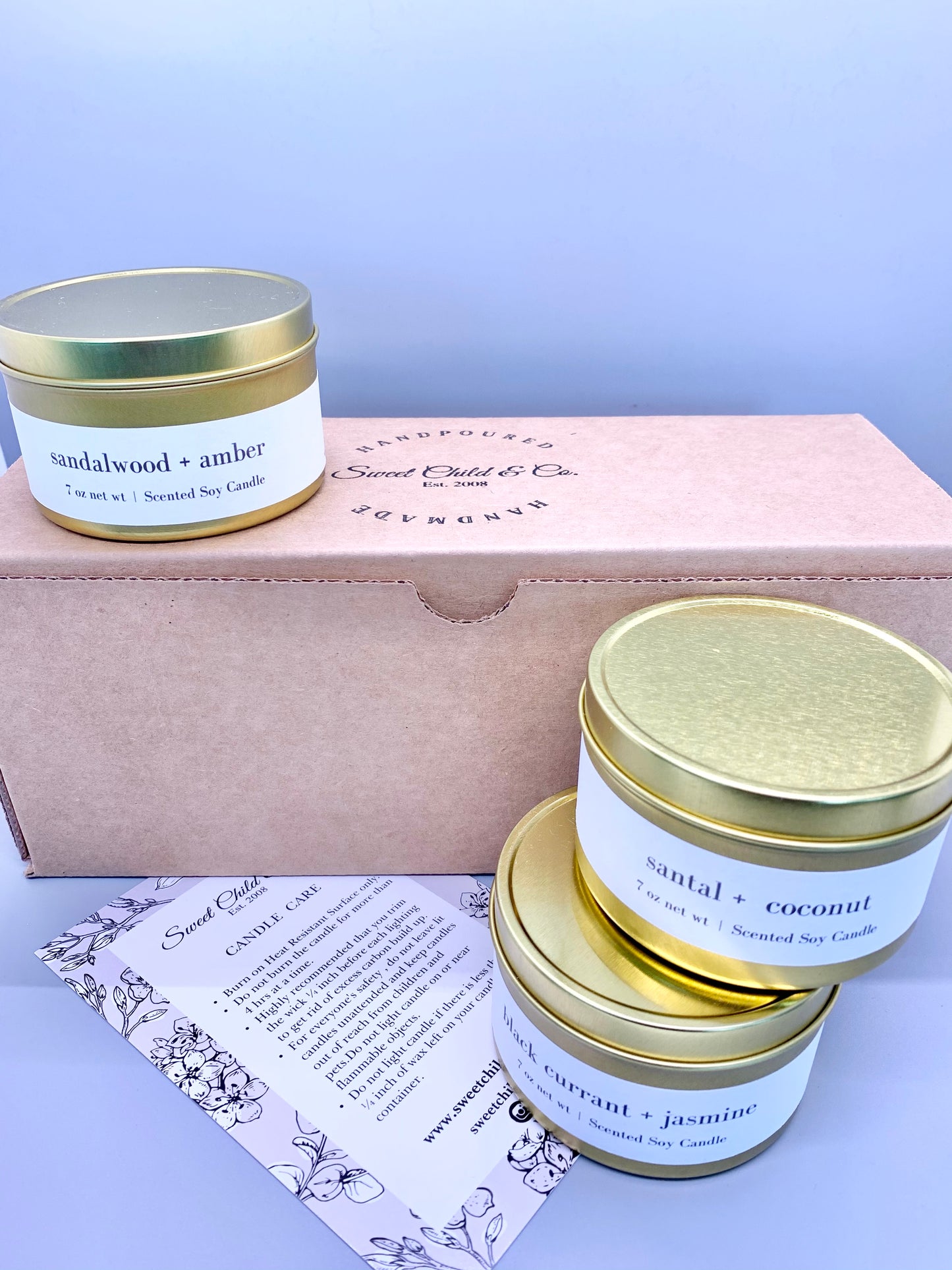 Travel Tin Trios