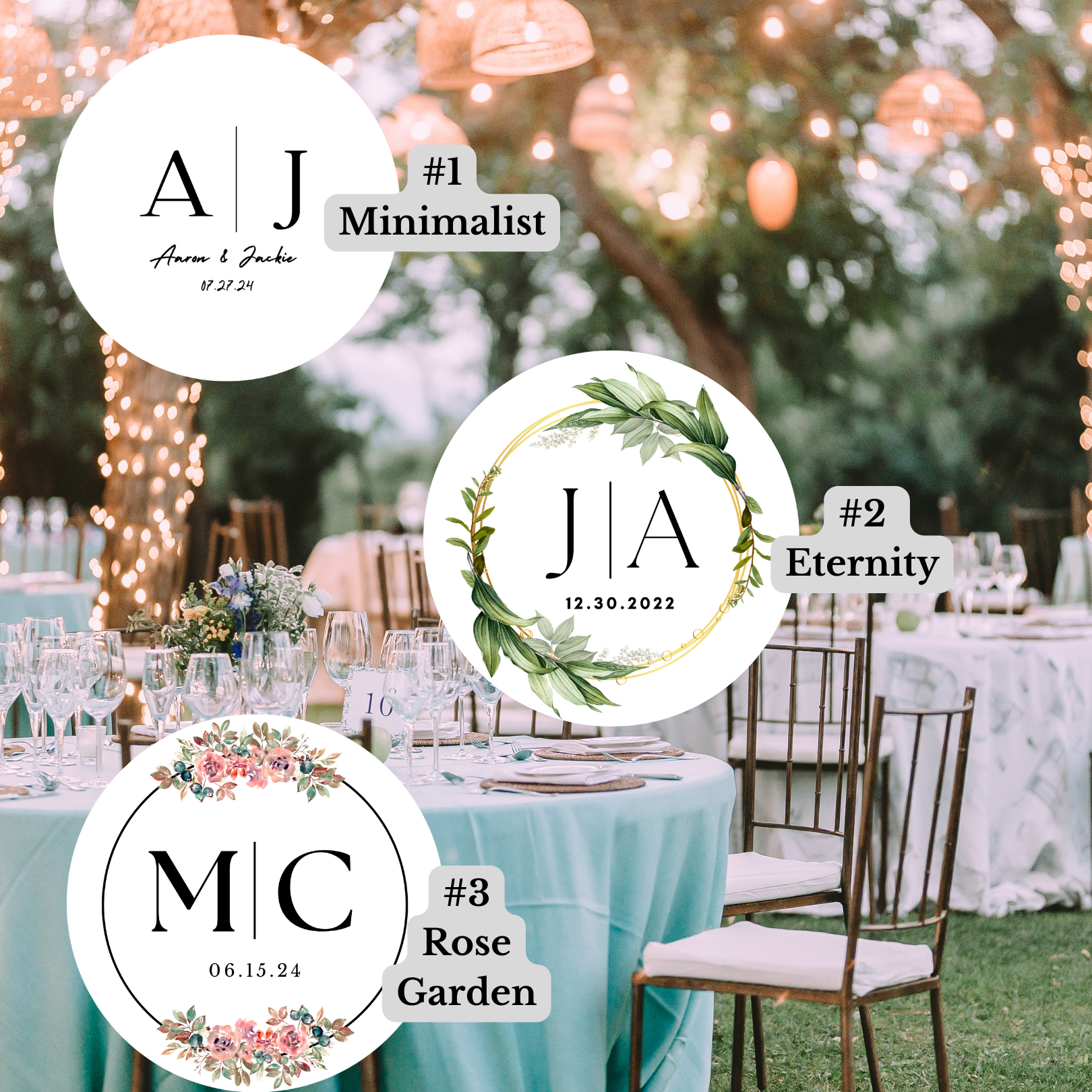 Mini Candle Wedding Favors