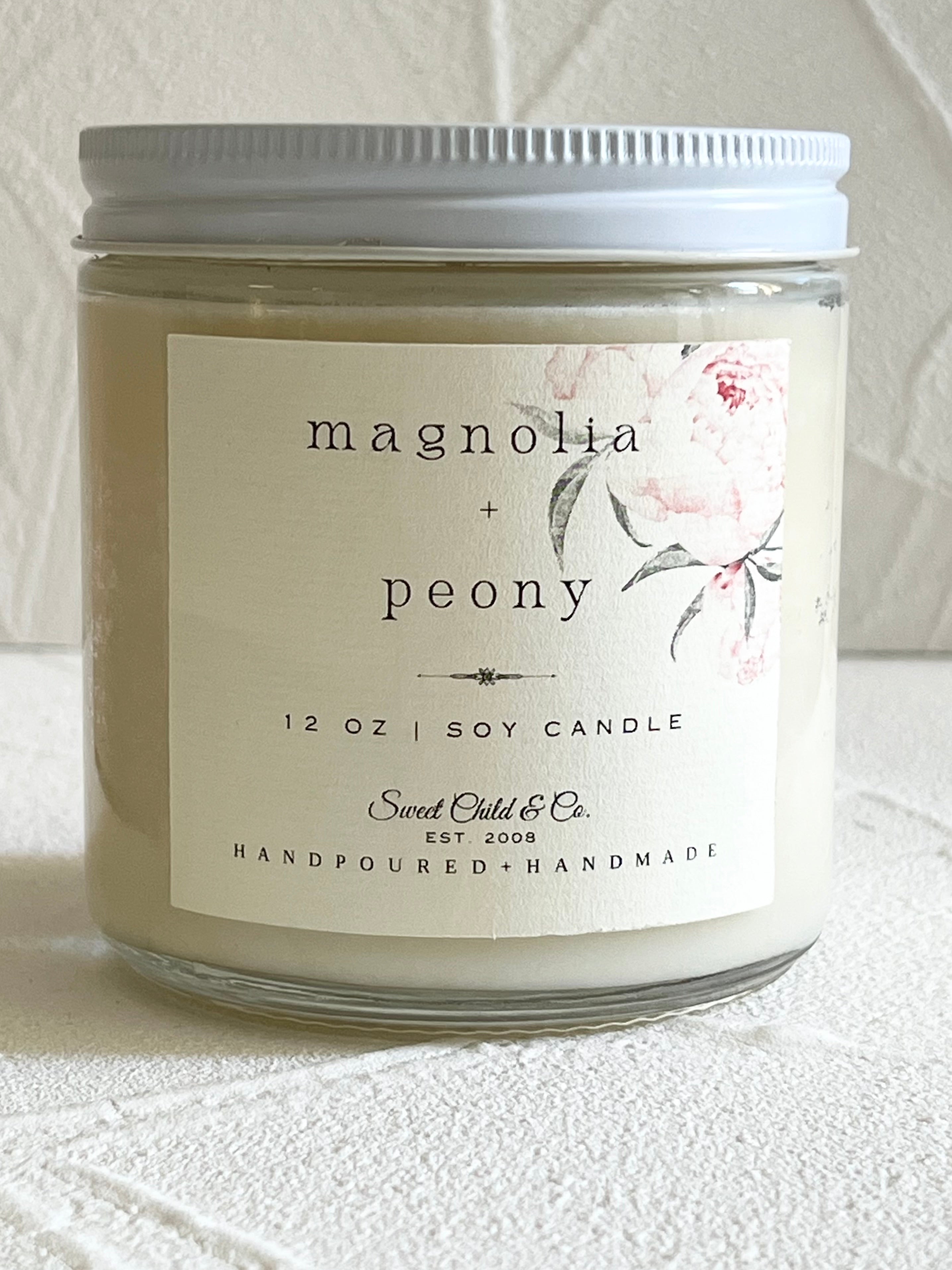 12 oz Soy Candle in Clear Classic Jar