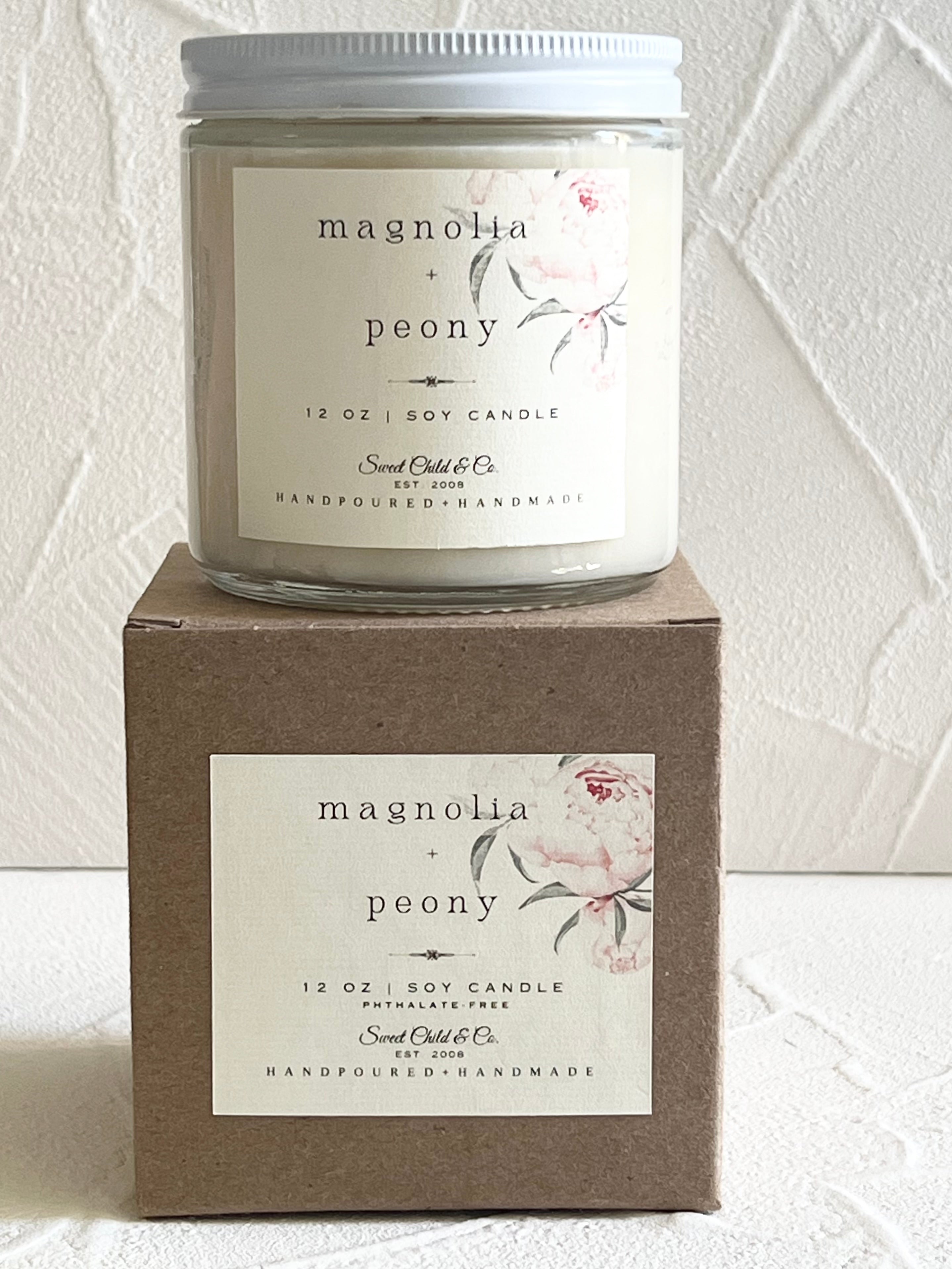 12 oz Soy Candle in Clear Classic Jar