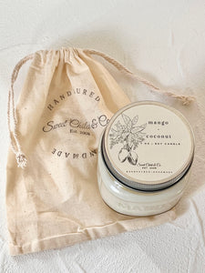 7 oz Mason Jar Hand Poured Soy Candle
